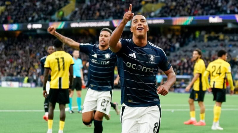 Il gol di Tielemans aiuta i Villans a registrare una storica vittoria in Champions League