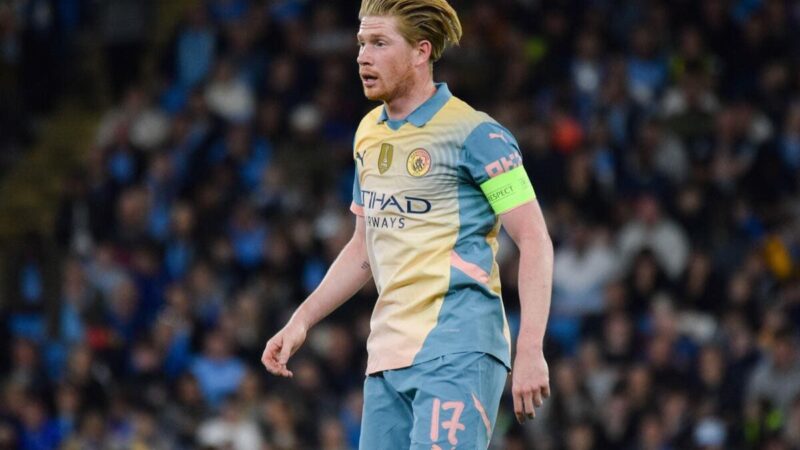 Kevin De Bruyne potrebbe essere coinvolto dopo la preoccupazione per l’infortunio