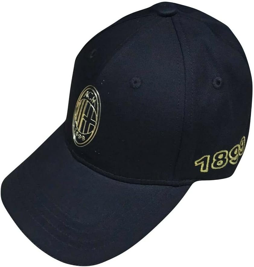 Cappello Milan Ufficiale Nero Berretto Cappellino 1899 CAPMINEDOR – idea regalo milan