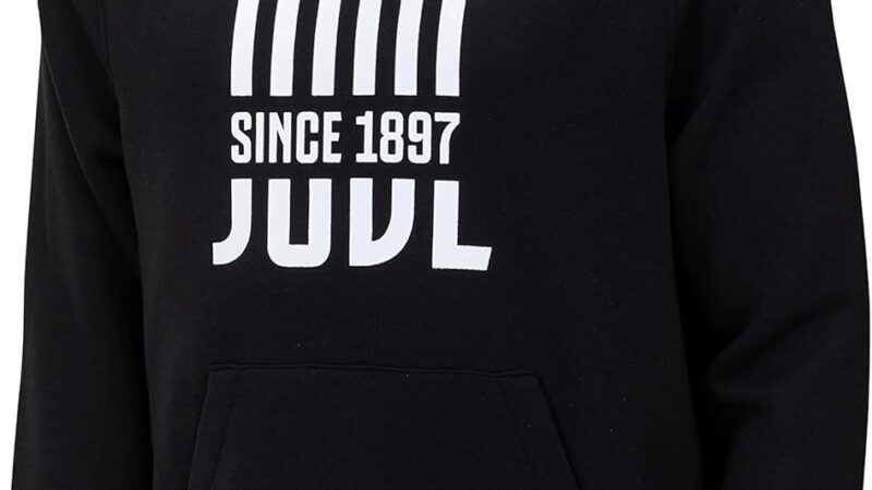 JUVENTUS Felpa con cappuccio JUVE – Collezione ufficiale – idea regalo juve