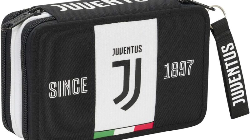 JUVENTUS LEAGUE ASTUCCIO 3 ZIP – idea regalo juve