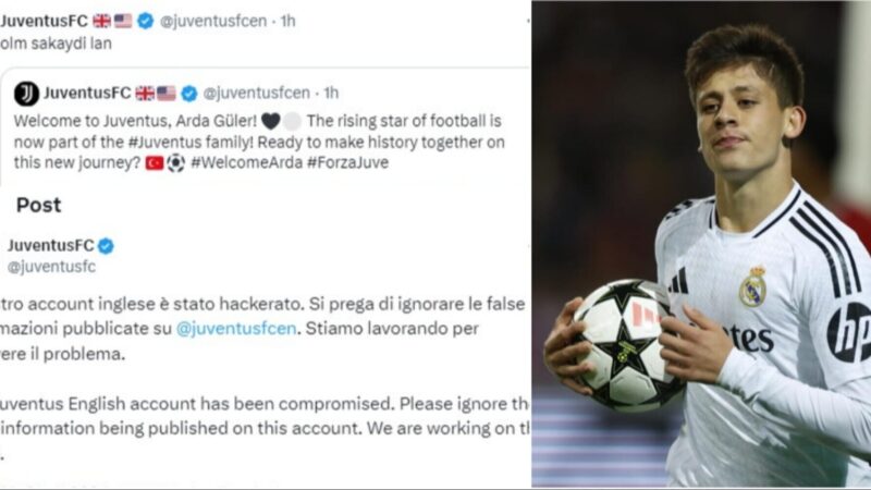 Corriere dello Sport – La Juve ‘annuncia’ Arda Guler sui social, poi precisa: “Hackerato l’account”