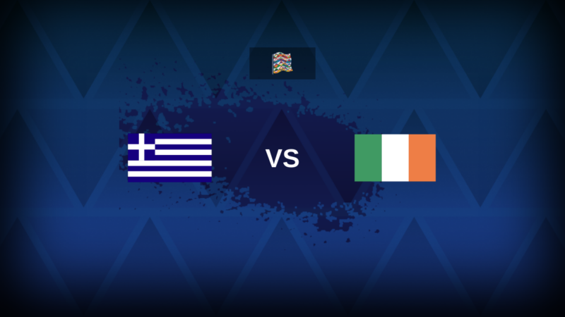 Nations League B: Grecia-Repubblica d’Irlanda