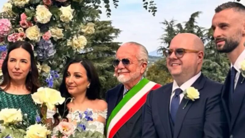 TS – De Laurentiis officia un matrimonio, Brozovic testimone