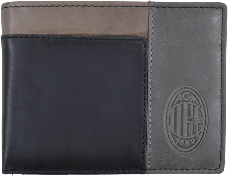 Ac Milan 143204, Accessori da Viaggio-Portafogli Unisex-Adulto, 12,5×9,5×2 cm – idea regalo milan