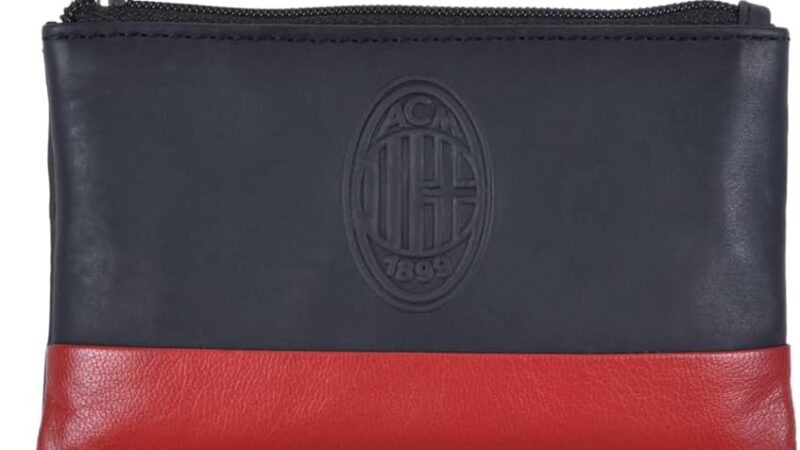 Ac Milan 143209, Accessori da Viaggio-Portafogli Unisex-Adulto, 12x8x2 cm – idea regalo milan