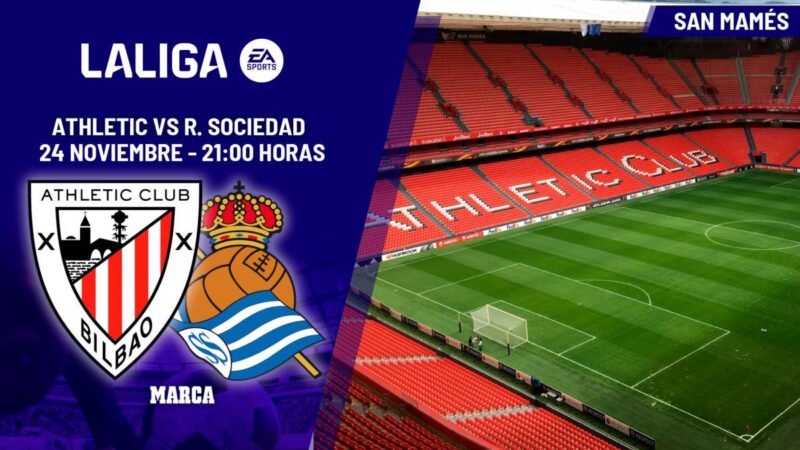 Athletic – Real Sociedad: a che ora e dove guardare oggi la partita della Liga in TV EA Sports