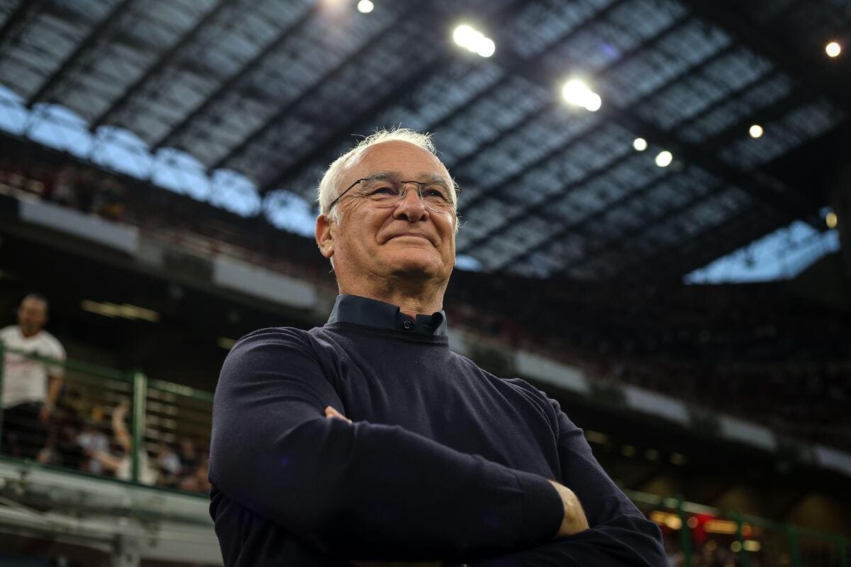 Claudio Ranieri confermato allenatore della Roma fino al termine della stagione