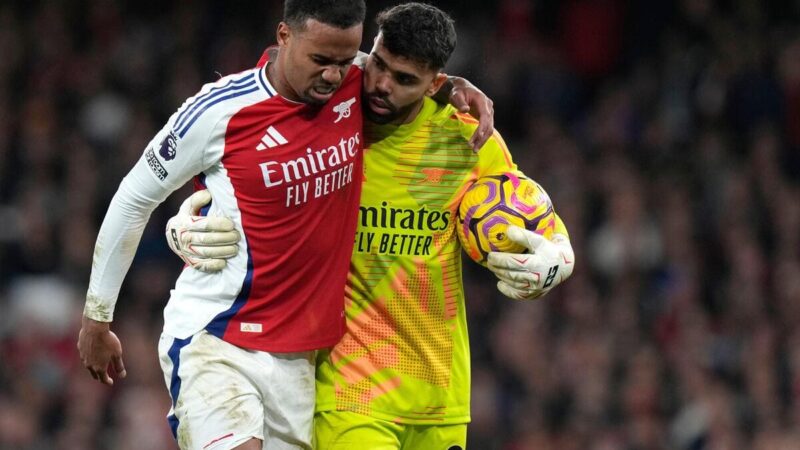 Il boss dell’Arsenal Arteta aspetta Gabriel e White prima dello scontro con il Newcastle