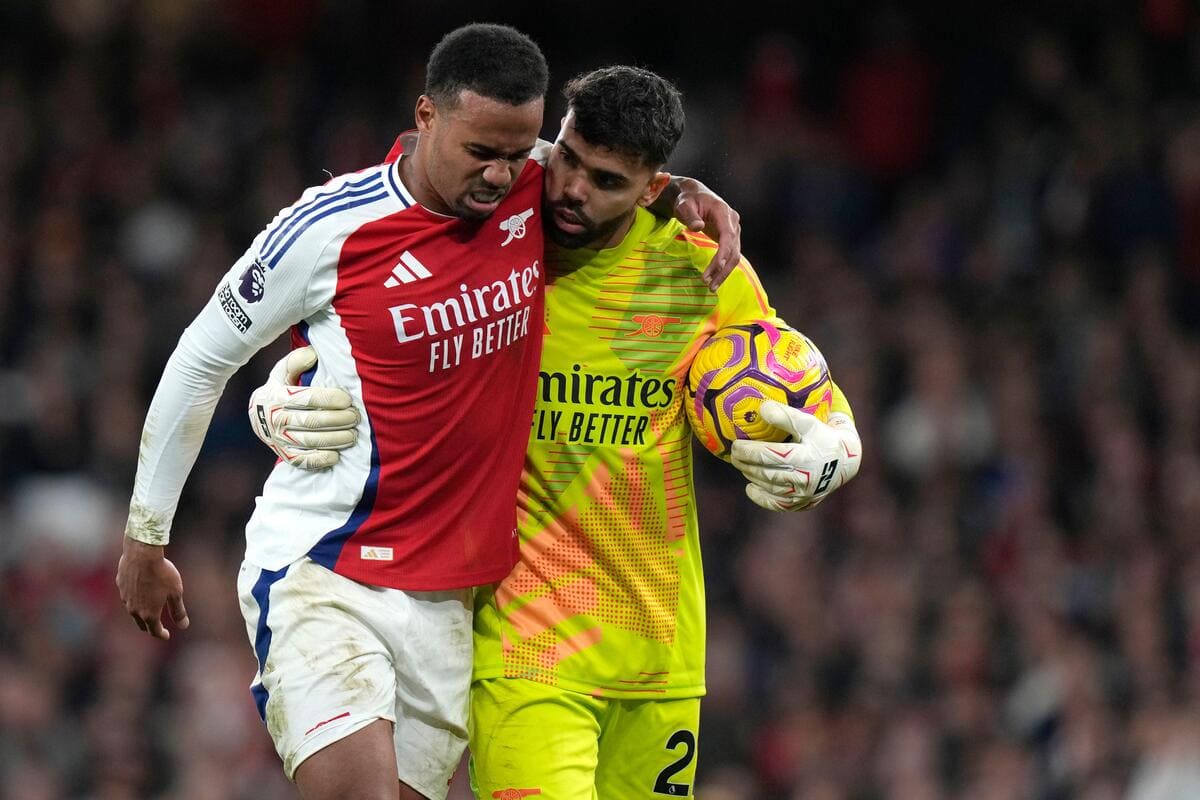 Il boss dell’Arsenal Arteta aspetta Gabriel e White prima dello scontro con il Newcastle