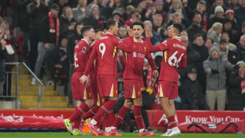 Liverpool – Aston Villa 2-0: gli uomini di Slot puntano a continuare una corsa impressionante