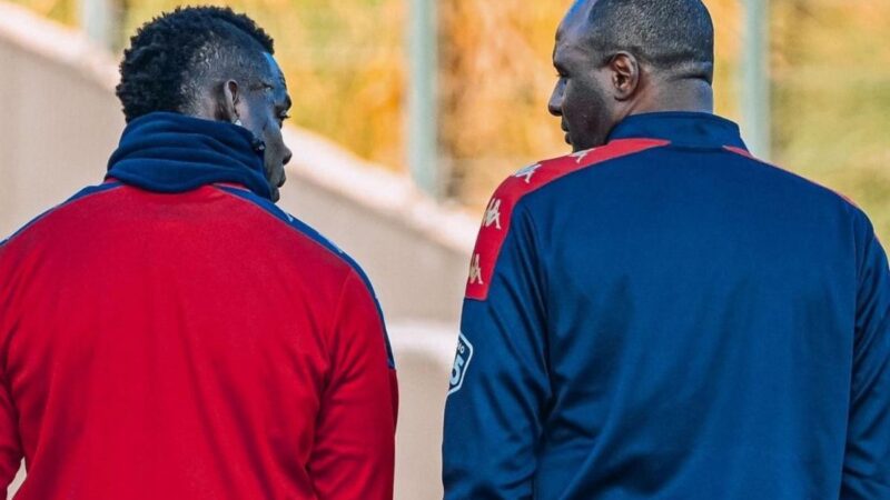 Riunione Balotelli-Vieira a Genova: IV puntata di una relazione tra alti e bassi