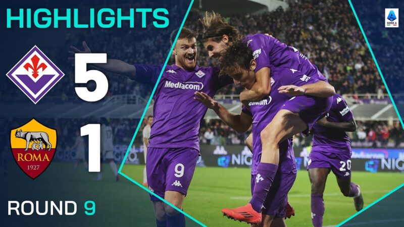 FIORENTINA-ROMA 5-1 | IN EVIDENZA | Un’altra grande vittoria per i Viola! | Serie A 2024/25