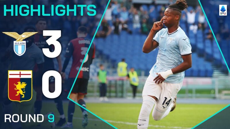 LAZIO-GENOA 3-0 | IN EVIDENZA | Comoda vittoria casalinga per la Lazio | Serie A 2024/25