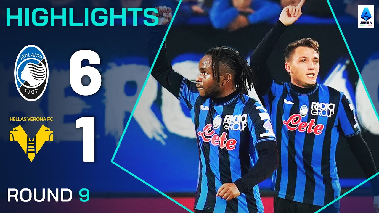 ATALANTA-VERONA 6-1 | IN EVIDENZA | Retegui e Lookman colpiscono l’apparecchio! | Serie A 2024/25