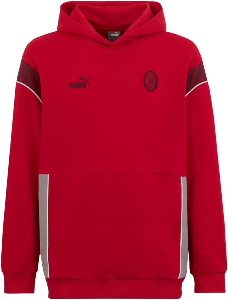 PUMA AC Milan Felpa con Cappuccio Ftbl Archive, Adulto – idea regalo milan