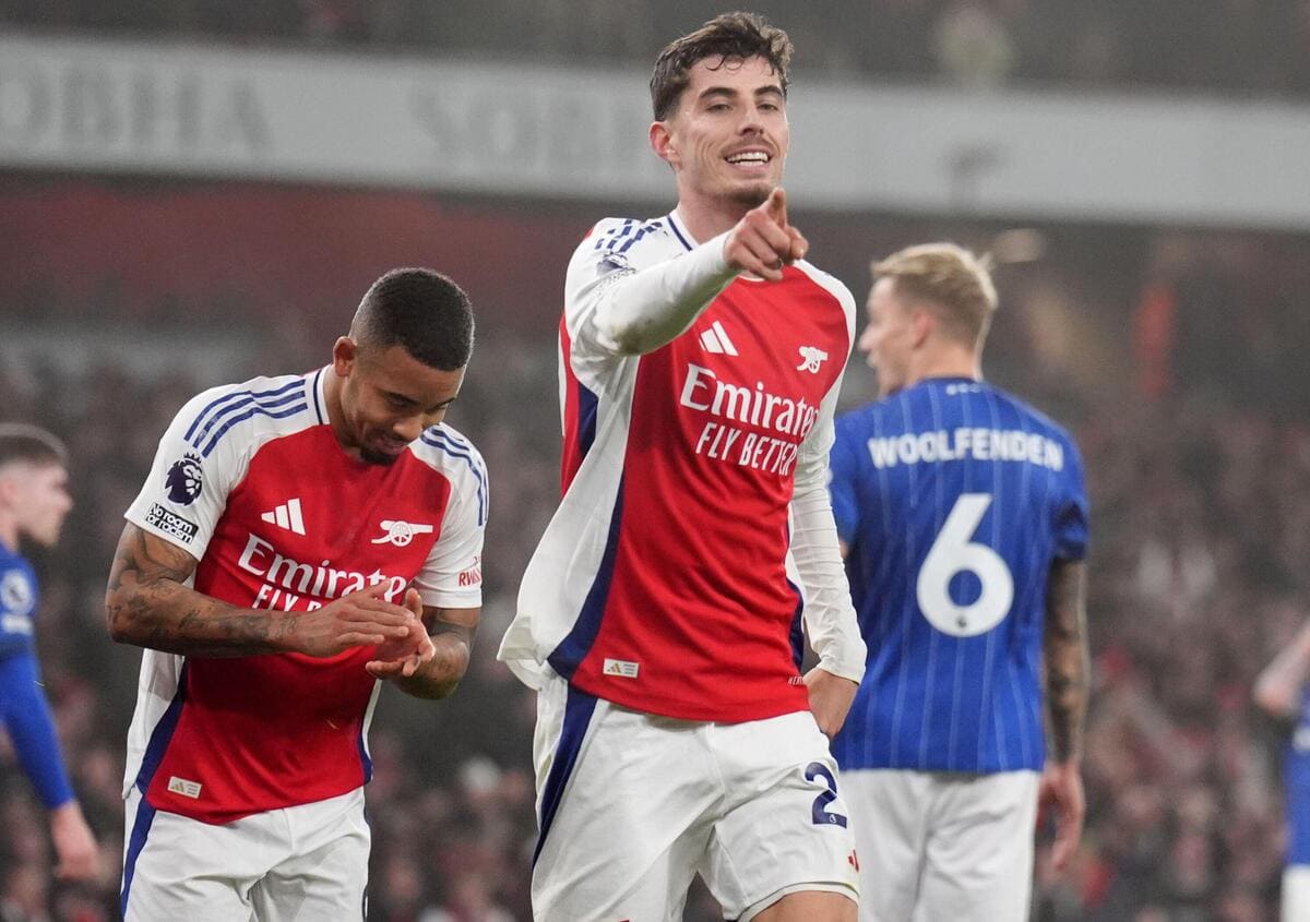 Arsenal – Ipswich 1-0: Havertz regala la vittoria ai Gunners