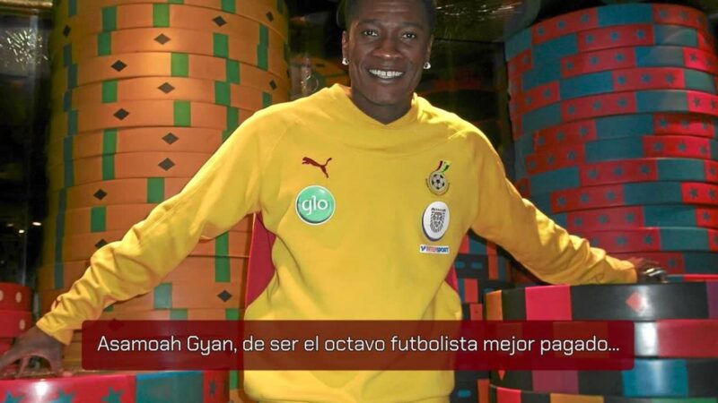 Asamoah Gyan, dal guadagnare milioni come ottavo calciatore più pagato al mondo a restare con 724 euro