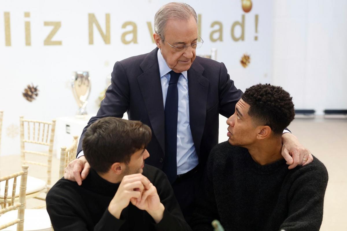 Florentino festeggia questo venerdì il tradizionale pranzo di Natale con le squadre di calcio e basket