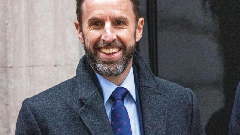 Gareth Southgate nominato cavaliere in onore del nuovo anno