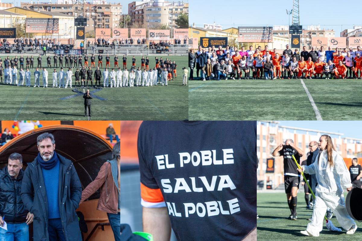 La solidarietà va a segno nel duello tra Legends of Valencia CF e L’Horta Sud