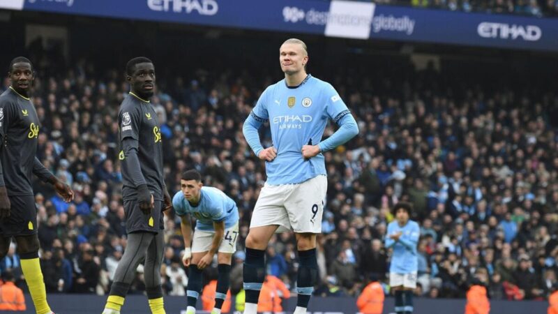 Manchester City – Everton 1-1: il City non riesce a vincere ancora