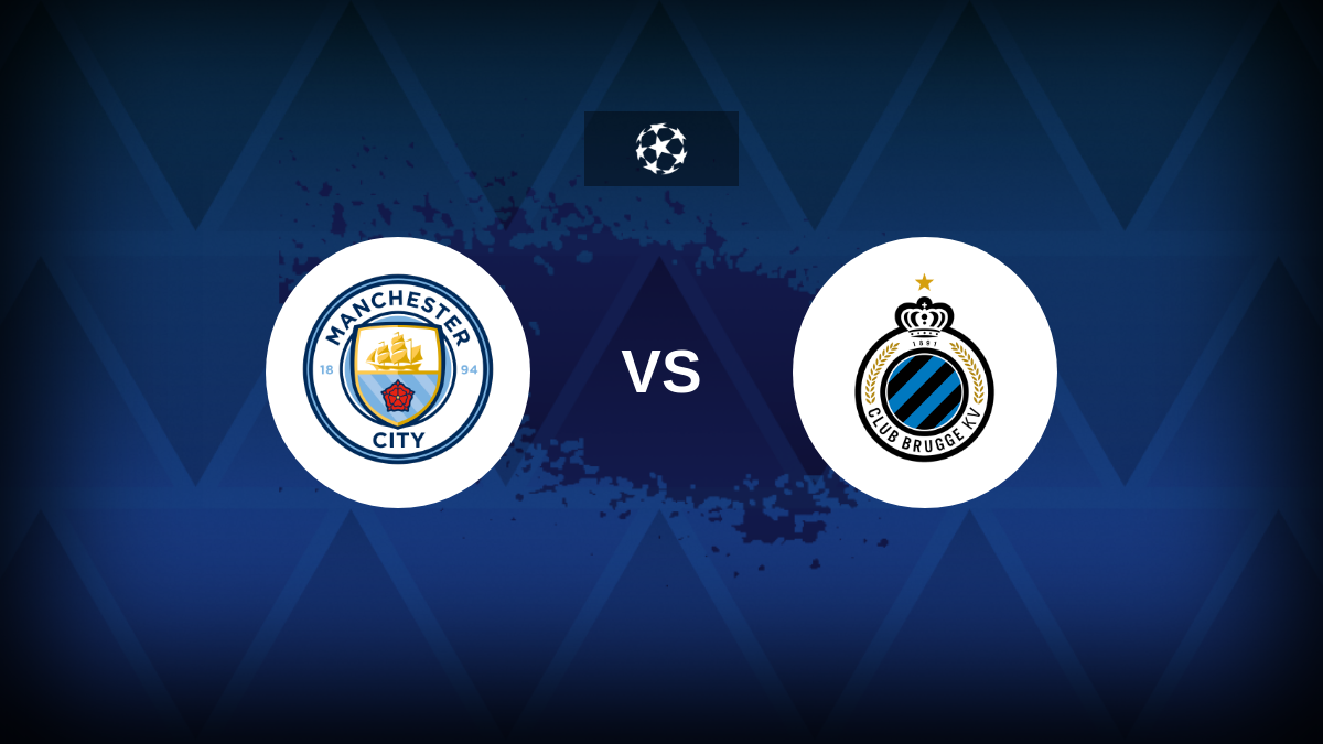 Champions League: Manchester City contro Club Bruges