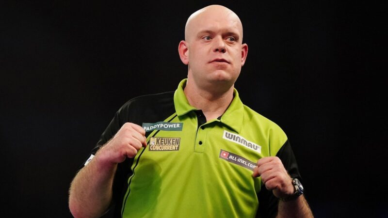 Van Gerwen prevede una finale “incredibile” dopo aver dominato Dobey