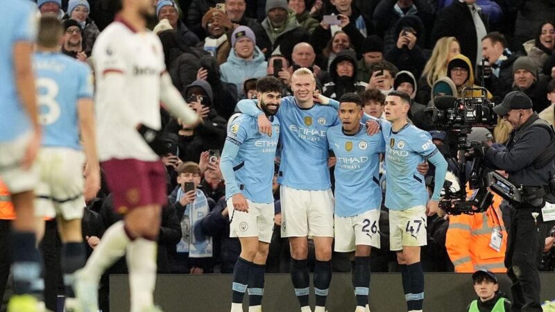 Manchester City – West Ham 4-1: Fullkrug tira indietro per gli Hammers contro il dilagante City