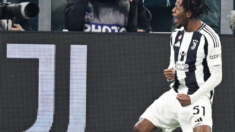 Mbangula conquista la Juventus: dalla Terza Divisione italiana a brillare nella ‘Vecchia Signora’