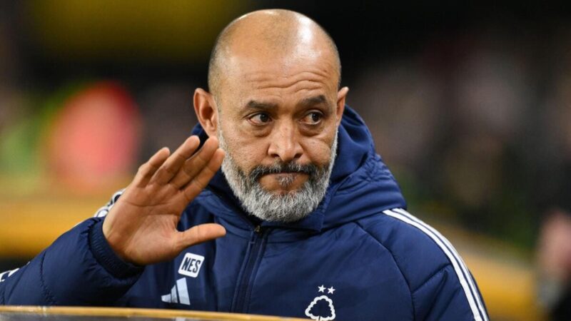 Nuno viene dichiarato allenatore del mese dopo la straordinaria prestazione del Nottingham Forest