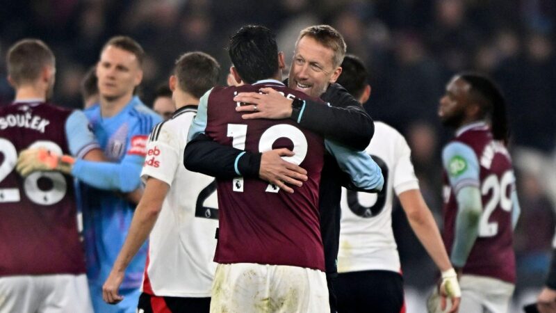 Potter saluta l'”unione” del West Ham dopo aver siglato la prima vittoria “tutt’altro che perfetta” contro il Fulham