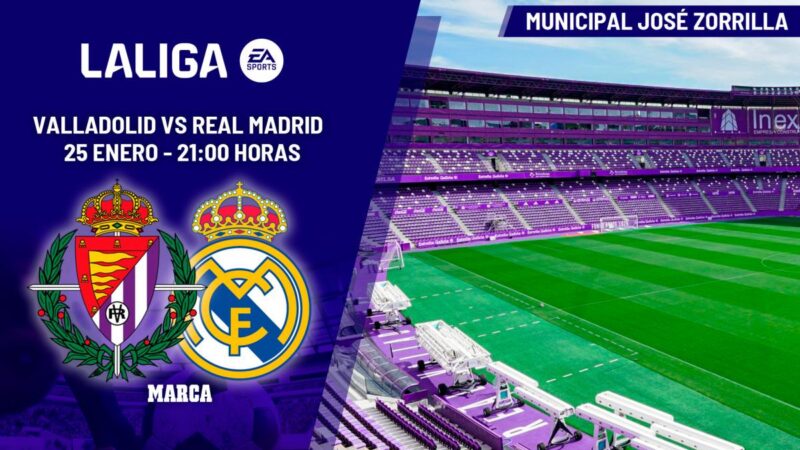 Valladolid – Real Madrid: che ore sono e dove guardare la partita della Liga EA Sports