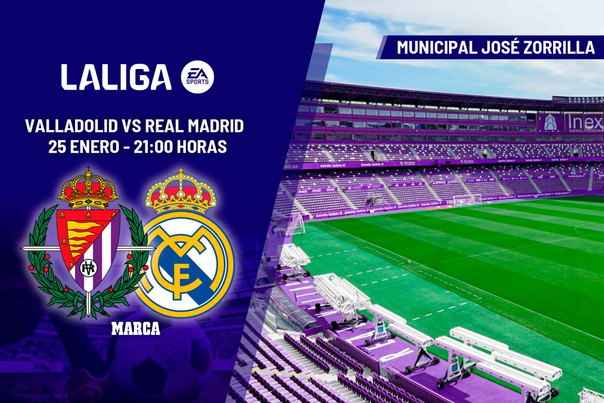 Valladolid – Real Madrid: che ore sono e dove guardare la partita della Liga EA Sports